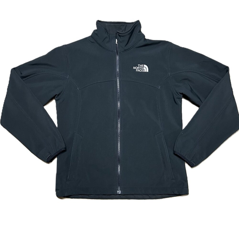 The North Face Full Zip‎ Women's Jacket Black Size Small Petite (SP)
